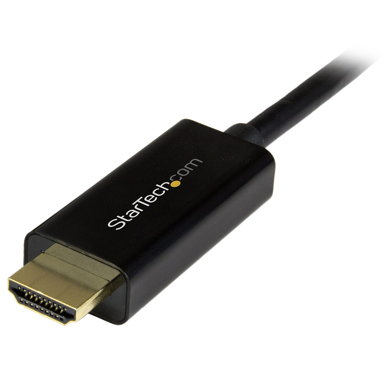 StarTech DP2HDMM2MB 6ft (2m) DisplayPort to HDMI Cable
